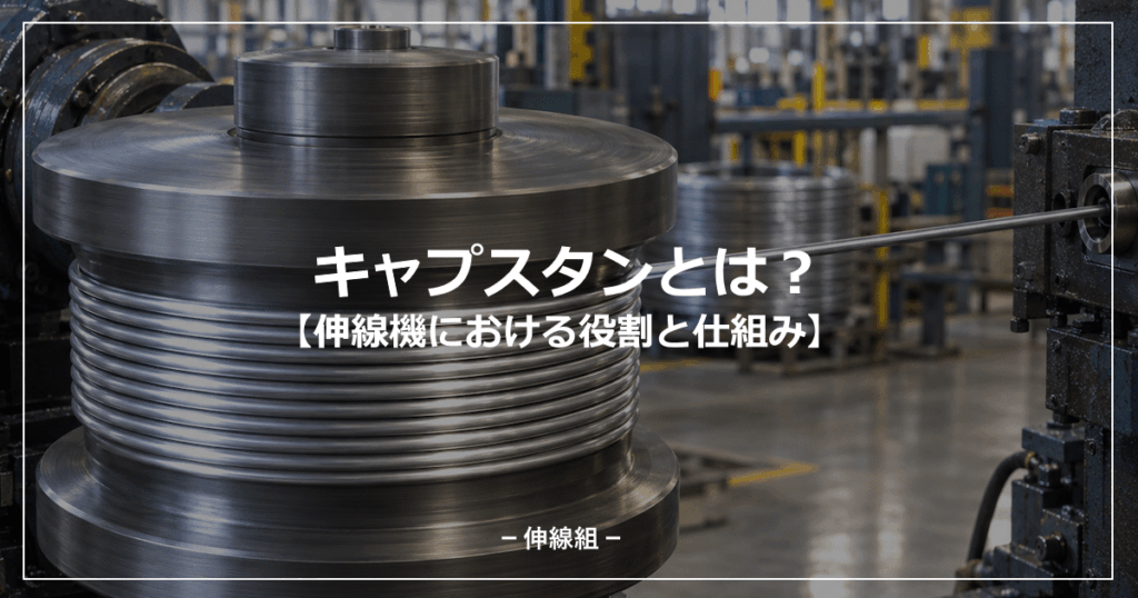 キャプスタンについて解説する記事のアイキャッチ画像